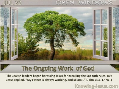 The Ongoing Work  of God